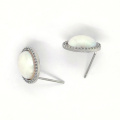 925 Silver Accessories Shell Pearl Earring